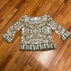 JCrew Silk Top Size 6